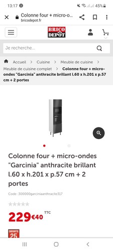 éléments cuisine brico - cuisine,