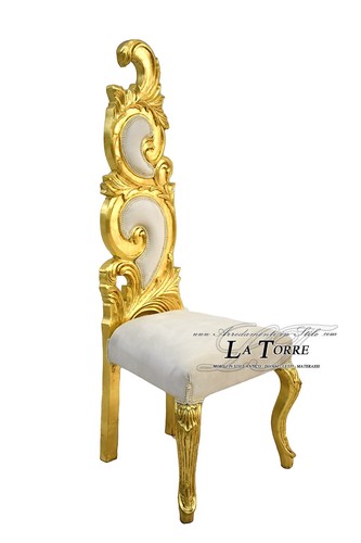 Fauteuil trône baroque chaise - baroque,
