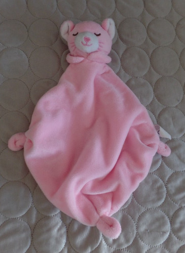 S14 doudou plat chat rose - plat,