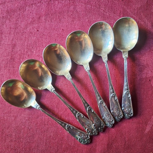 Cuilleres glace en argent - glace,