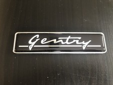 Monogramme de Hayon GENTRY pour PEUGEOT 205 GTI GENTRY  Sigle Emblème Logo