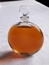 Ancien Flacon De Parfum LALIQUE forme montre pour Worth Je reviens