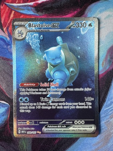 Carte pokémon blastoise - pokémon,