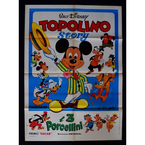 Affiche topolino story - 2f,