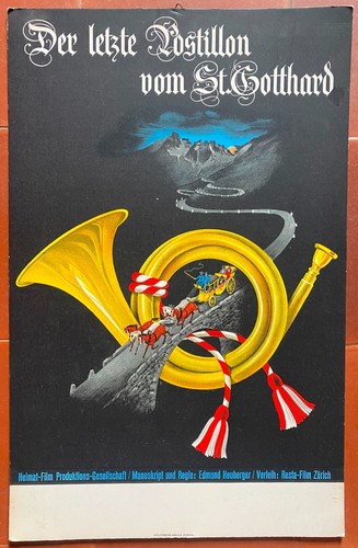 Affiche der letzte postillon - affiche,