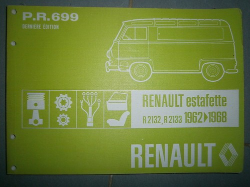 Renault estafette 1962 - estafette, 1968
