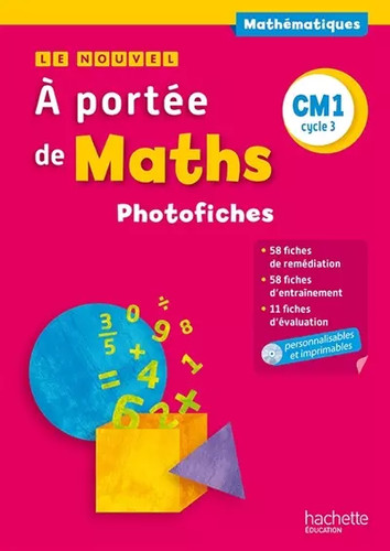 Mathématiques cm1 portée - cm1, a