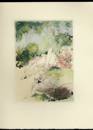 Louis icart eau forte - icart, eau-forte
