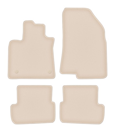 Tapis sol velours beige - sol,