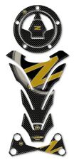 Kit Autocollant en Gel 3D Z750 Z1000 Compatible pour Moto Kawasaki Z 750-1000 Or