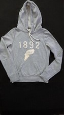 ABERCROMBIE & FITCH Sweat-Shirt à Capuche Court Près du Corps 36/38