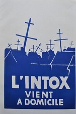 Affiche MAI 68 Originale : L'intox vient à domicile ! #RÉVOLUTION