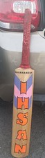 Rare Batte Ihsan Tournament Cricket Tournoi Bat English Willow Vintage
