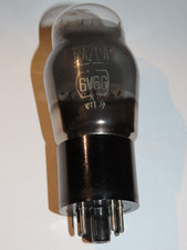 Un tube penthode 6V6G MAZDA