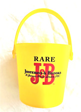 seau à glaçons publicitaire marque JB  jaune RARE