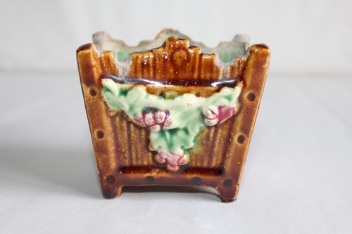 Ancien cache pot miniature - ancien, en