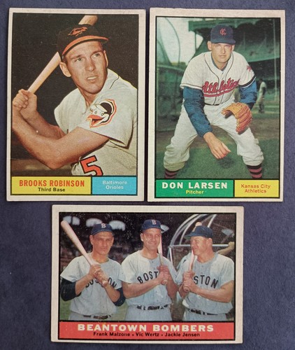1961 topps baseball - 1961,