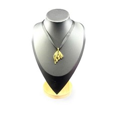 Pendentif panthère plaqué or