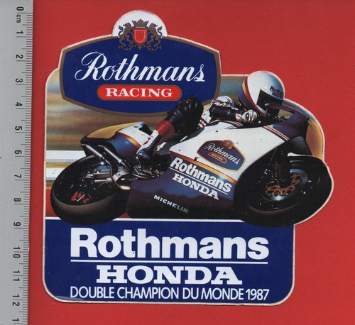 Honda rothmans 1987 moto - honda,