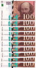 TOP QUALITÉ !!!  BILLET DE 100 FRANCS CÉZANNE 1998 NEUF