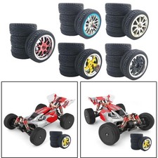 4x 66mm Pneus pour WLtoys 144001 124018 124019 HSP Hors Route Crawler DIY