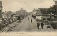 CPA CAYEUX-sur-MER Avenue de