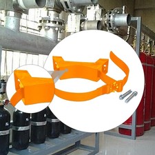 Support de bouteille mural renforcé pour réservoir d'azote et de propane