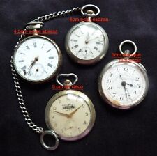 LOT DE 4 MONTRES DE GOUSSET TRAIN ART DECO CHRONO AMIDA