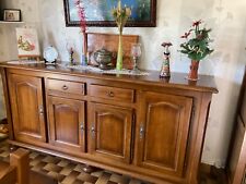 Buffet bas enfilade en bois massif