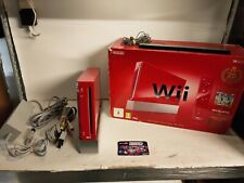 Nintendo Wii Rouge 25eme anniversaire 