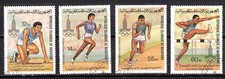 MAURITANIE 1979 SERIE JEUX OLYMPIQUES DE MOSCOU YVERT N° 425-28 OBLITERE