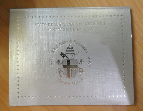 Euro kms vatican 2003 - vatican,,