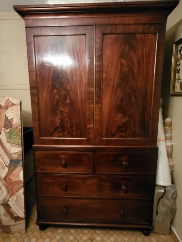 Armoire anglaise acajou - armoire, en