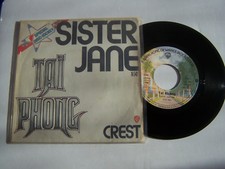 SP 45 T VINYLE 2 T , TAI PHONG 1er GROUPE DE J.J GOLDMAN , SISTER JANE VG - / VG