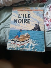 Tintin : Lîle noire nouvelle version EO belge B36 1966
