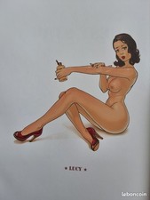 Superbes PIN UP WINGS NUES avions de légendes  Romain HUGAULT tome 1  collector