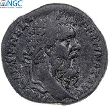 Pertinax, Sesterce, 193, Rome, Très rare, Bronze, NGC, VF 4/5-3/5, RIC:22