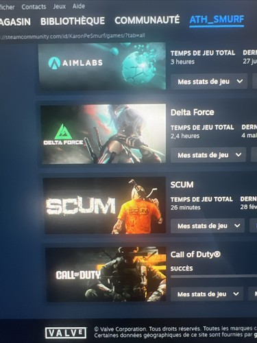 Compte steam dying - compte, steam dying