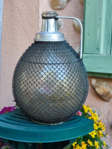 Ancienne dame jeanne verre - dame,