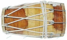 Wedding-Kirtan Dholak / Dholki Traditionnel Musical Instrument Avec Couverture