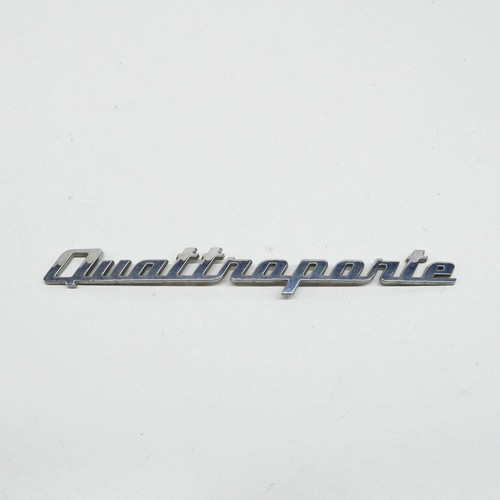 Maserati quattroporte 0 d - quattroporte, vi