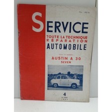 Austin A30 Seven - 1954 Revue Technique Service automobile - Revue Technique "Se