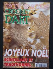 § catalogue ancien Tricot Sélection crochet d'art n° 1H - 1998 spécial noël