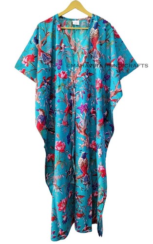 Maxi caftan indien coton - indien, en