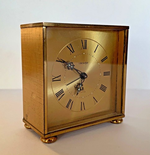 Vtg imhof swiss day brass - 8,