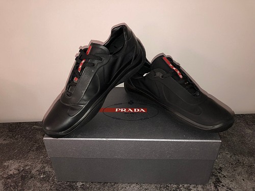 Sneakers noir prada vit - noir,