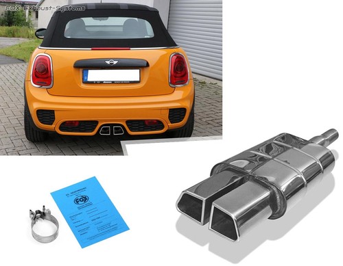 Inox échappement sport mini - inox,