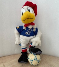 Mascotte JULES, FRANCE 98, Hauteur 37 cms, CM, Footix, peluche, Rare World Cup