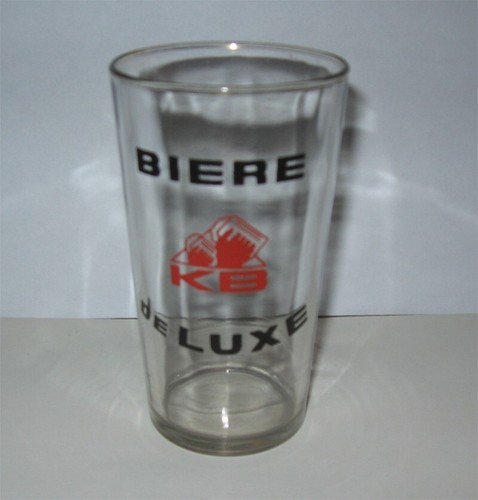 Ancien verre kb biere - cl, "kb