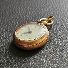 Montre gousset Elmic quartz savonnette de poche vintage à remettre en marche